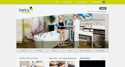 Desktop Screenshot of beka-hospitec.de
